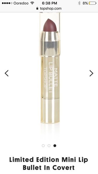 Topshop lipstick colours