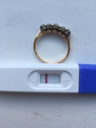 Clotty AF 10 days ago and now a faint BFP - help!