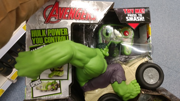 Help! Hulk RC smash car