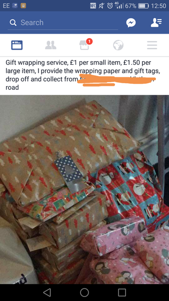 Aibu to think this is unreasonable? (Facebook selling to another level)