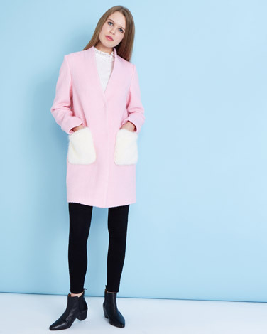 Pink coat