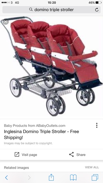 Where else can I look for a triple or quad pushchair please?