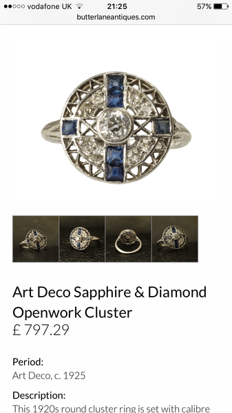 Jewellery wishlist thread! If you had £1200ish to buy a dress ring......