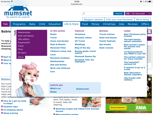 to think MNHQ should know better than to feature photos of babies in headbands (preumably to denote female) on this site?