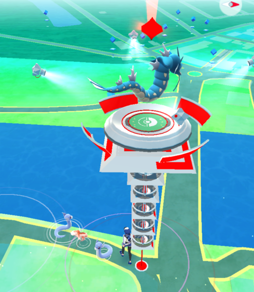 Pokemon Go #5. In which Grimer runs a Muk and gets slapped round the chops with a Flappy Fish.