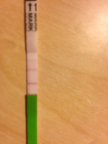 Is this an Evap line or BFP, I can't decide!