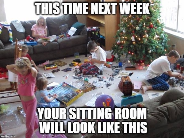 AIBU to feel my Christmas tree is making my house look tacky?