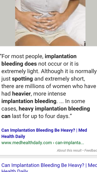 Implantation bleed or period???