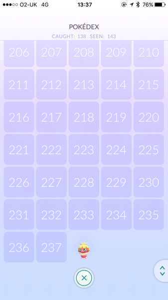 Pokemon Go #5. In which Grimer runs a Muk and gets slapped round the chops with a Flappy Fish.