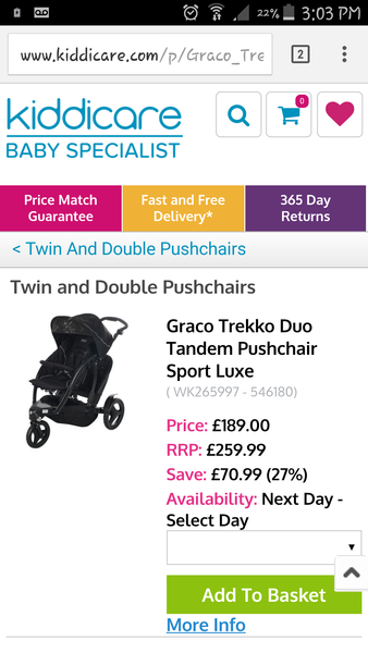 Cheap but decent tandem pushchair recommendations?