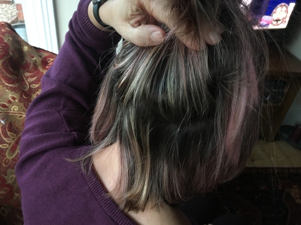 Pink hair