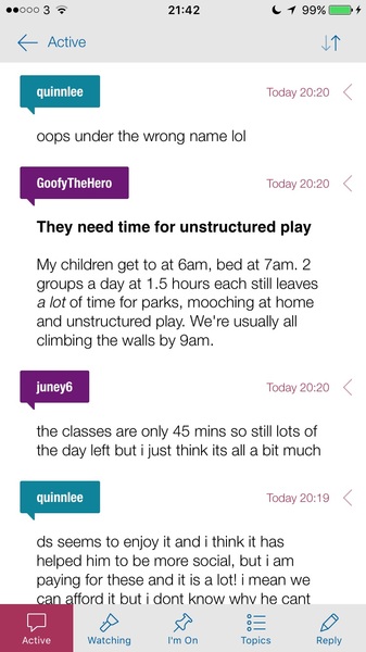 to not want dh keep taking ds to toddler classes?
