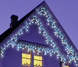 To think blue lights are NOT Christmassy (light-hearted)