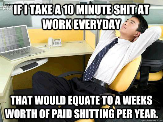 AIBU to genuinely ask why men need 45min to crap?