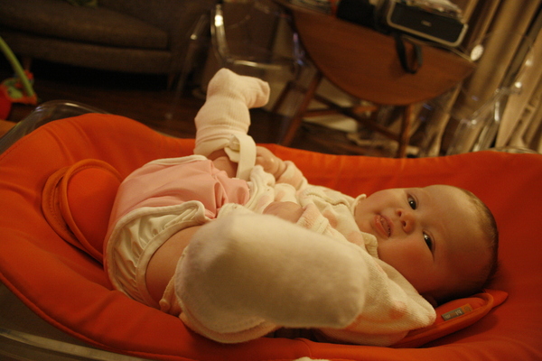 Baby has to wear Pavlic Harness