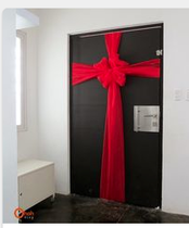 Festive door bows. Yes or no?