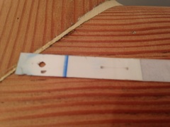 Negative test with clear blue digital