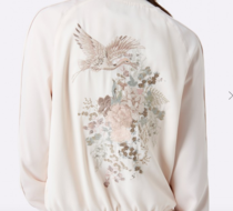 Embroidered Bomber Jacket