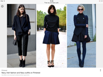 HELP! navy and black together, yay or nay?