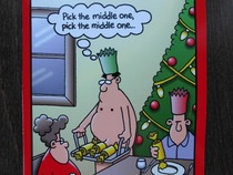 To think cards with the recipient named on the front are common?