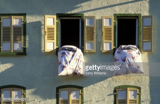 ..to let the bed "air"