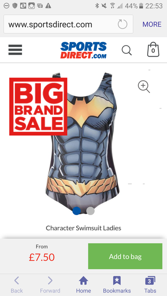 To ask you if you'd dare wear this on the beach?