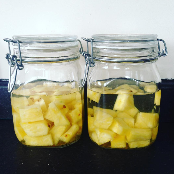 Home fires, candles and gin for zombie