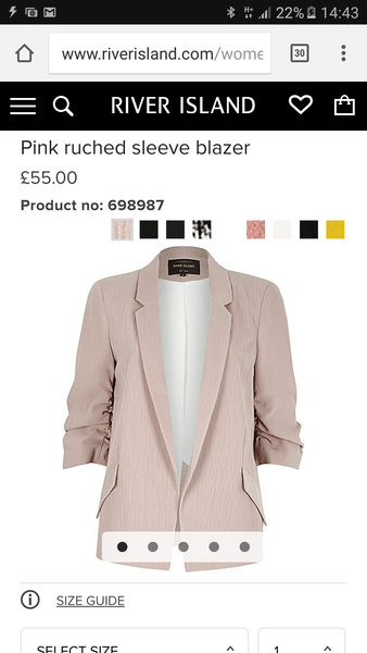 Help me find a blazer please