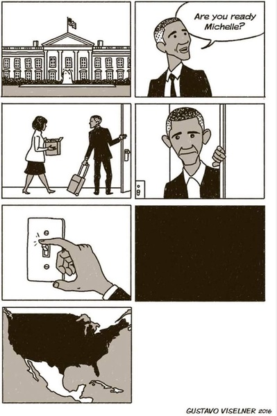 to think you should ignore people having a go at you if you are the President Elect of the USA