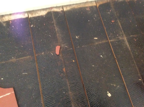 How can I get rid of this gluey stuff on floorboards?