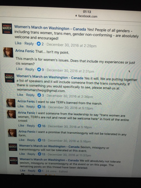 Women's March London 21st January