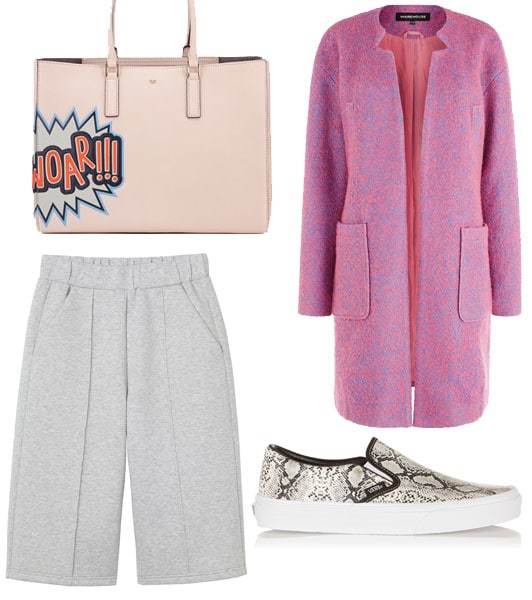 Pink coat
