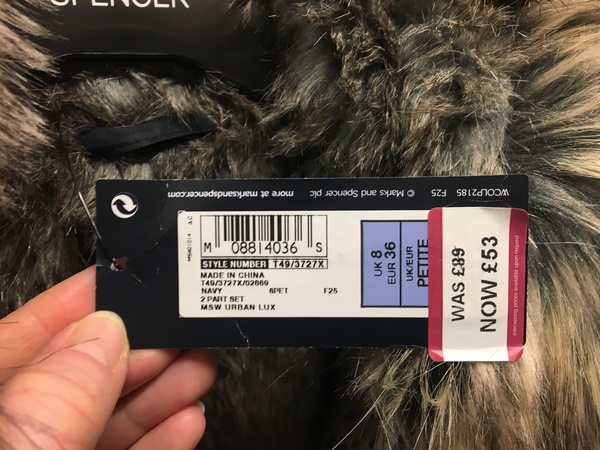 Please help me find this M&S coat...