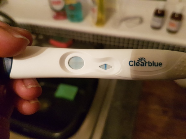 Faint positive Clear Blue