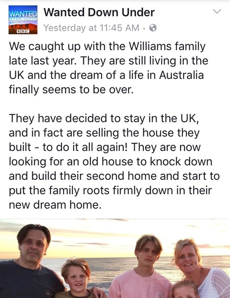 Wanted Down Under - new series