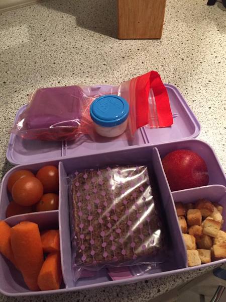 to show you these pictures of Danish children's packed lunches?
