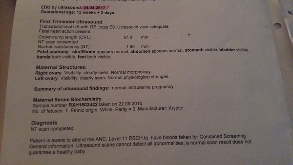 12 week scan, am I overreacting?