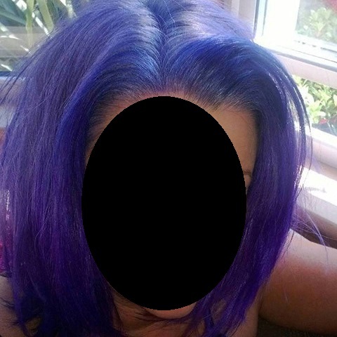 Too old for purple hair?