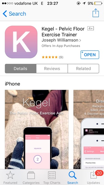Best free pelvic floor app?