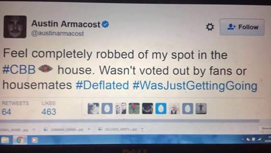 Celeb Big Brother Thread 4 - Austin is bingeing on the angry pills again
