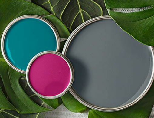 What wall colour goes with this mishmash?