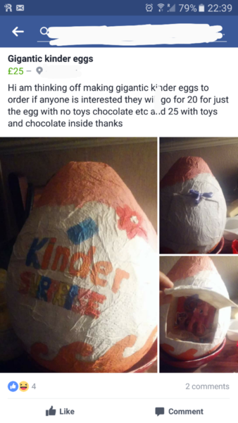 To share this wonderful local selling page treat with you?