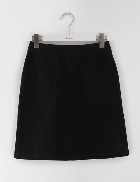 Skirt hits top of knees - frumpy or ok?