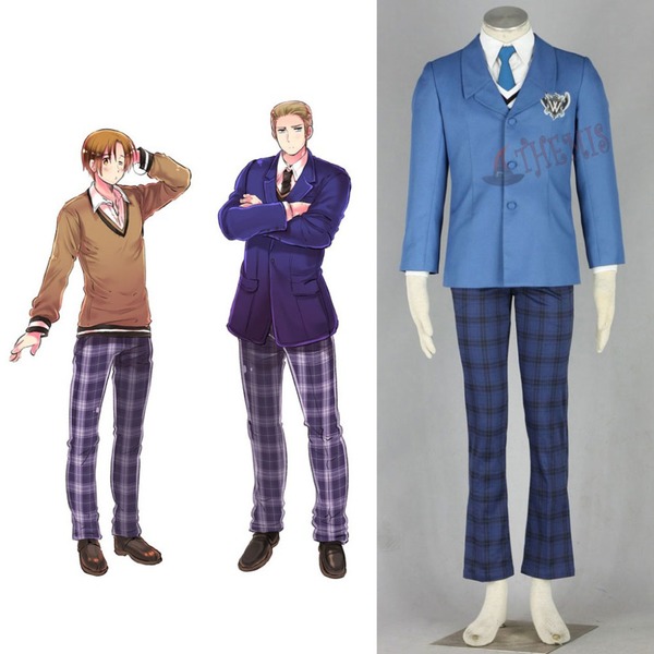 To be pissed off at the complete change of school uniform?