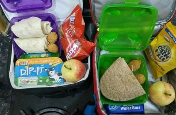AIBU to ask to see your dcs REAL packed lunches