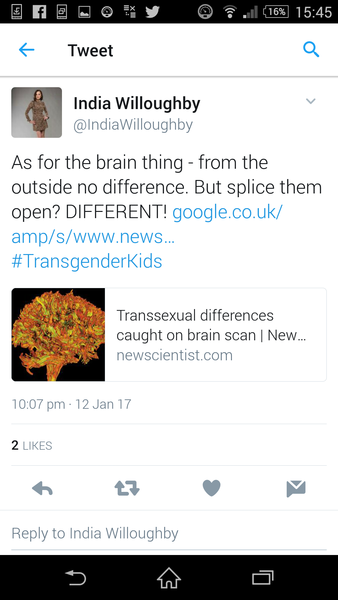 Transgender Documentary on BBC2 Thursday 2100 "Transgender Kids: Who Knows best?"