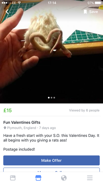 To start a 'Valentines day tat' thread?