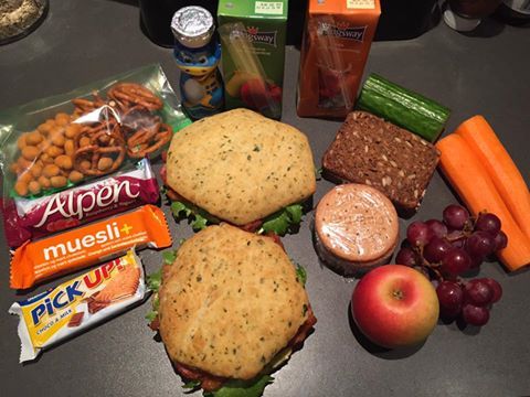 to show you these pictures of Danish children's packed lunches?