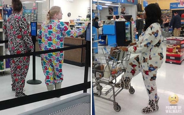 AIBU Tesco shoppers in PJs 'Disgusting' REALLY?