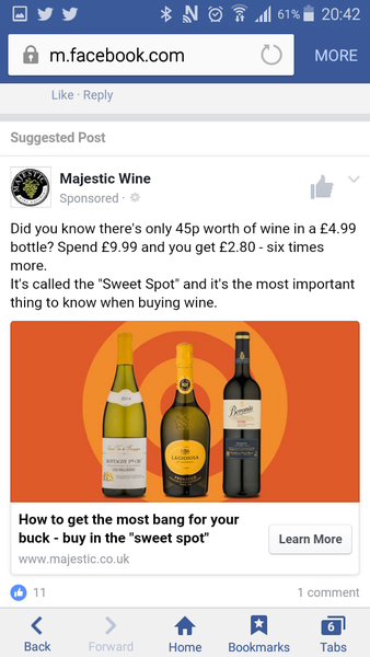 to think this advert is dreadful?